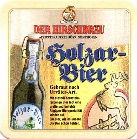 sonthofen oa-by hirsch fhrung 1a (quad185-holzar bier)